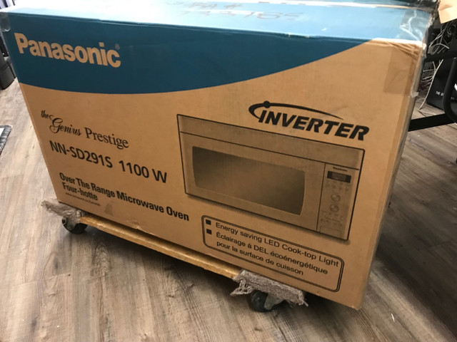 Panasonic NNSD291S Stainless 2.0Cu.FT Over-the-range Microwave in Microwaves & Cookers in St. Catharines