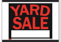 Yard Sale - Saturday April 27 & 28  7:00-2:30 147 Rosedale Ave