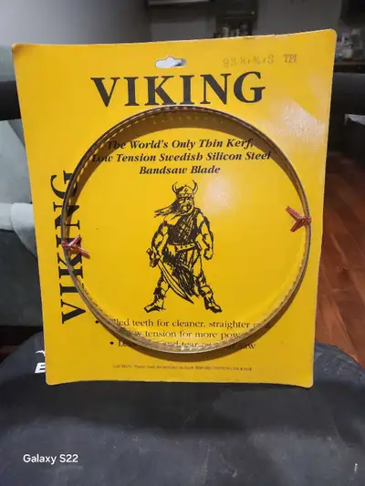 Viking Bandsaw Blade (Great Man Cave Art), View more