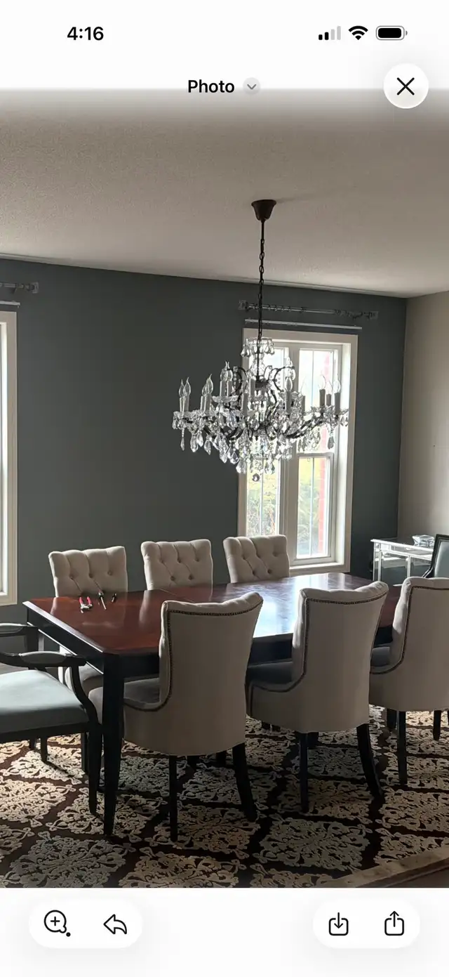 Wooden Dining Room Table in Dining Tables & Sets in Mississauga / Peel Region - Image 2