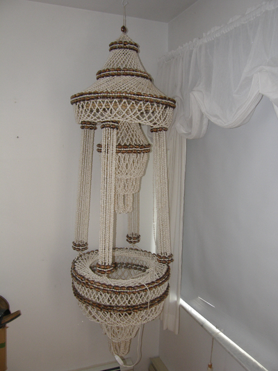 Beautiful Seashell Chandelier, View more