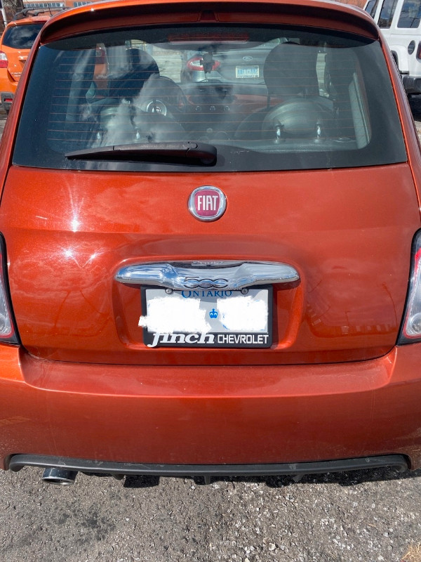 2014 Fiat 500 Turbo Coupe in Electric Orange Pearl in Cars & Trucks in Windsor Region - Image 4