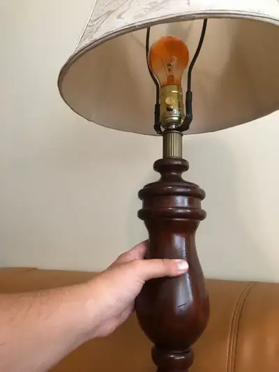 Large side table lamp, View more