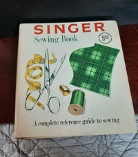 Vintage Singer Sewing Book 1961 Ringbound Hard Cover