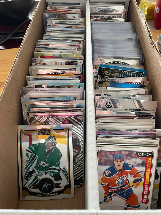 Pending-Shoeboxes of rookie and insert hockey cards - 3 avail. in Arts & Collectibles in Hamilton - Image 2