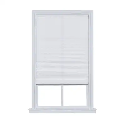 Blinds that I don't need anymore (I moved). White on one side, grey on the other. All mounting hardw...