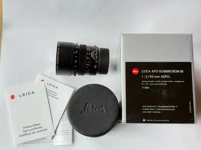 Leica APO Summicron M 90 f/2 ASPH #11884, View more