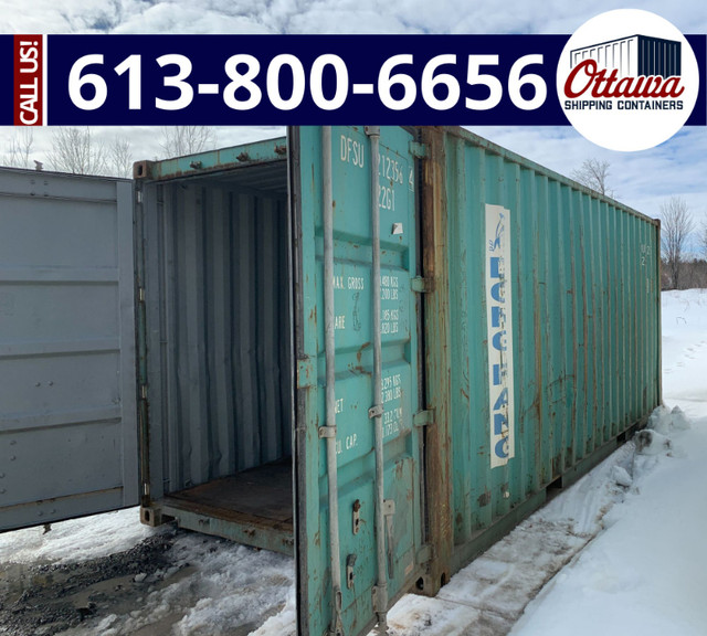 Used 20' Shipping container in OTTAWA AREA 613-800-6656 in Other Business & Industrial in Ottawa