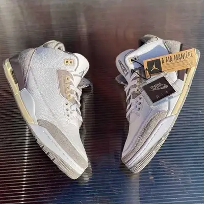 New Men's Sz 11.5 Jordan 3 A Ma Maniére Shoes $800, View more