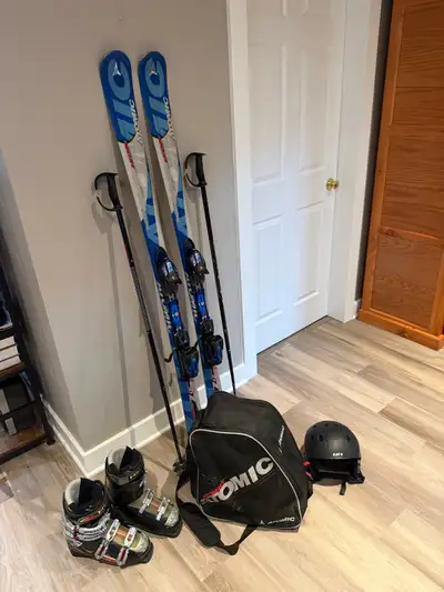 ENSEMBLE   Ski Alpin de marque ATOMIC IZOR 7:5 Grandeur 159 cmP, View more
