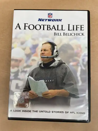 NFL Films NFL Network Bill Belichick: A Football Life DVD Preowned discs and case in good condition...