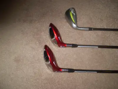 NIKE L/H 3 and 4 HYBRID VRS COVERT + 9 IRON SLINGSHOT New Cond., View more