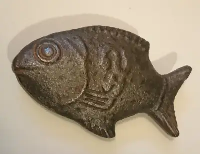 Lucky Iron Fish Cast Iron Cooking Tool Adds Iron to Food, View more