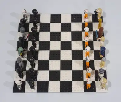 LEGO Star Wars chess set chessboard, View more