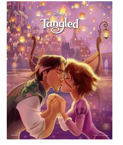 Jigsaw Puzzle Disney Tangled Rapunzel couple  (300 Small Pieces), View more