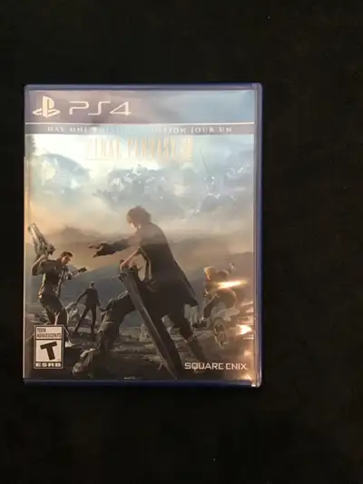 PS4 final fantasy XV day one edition foil cover, View more