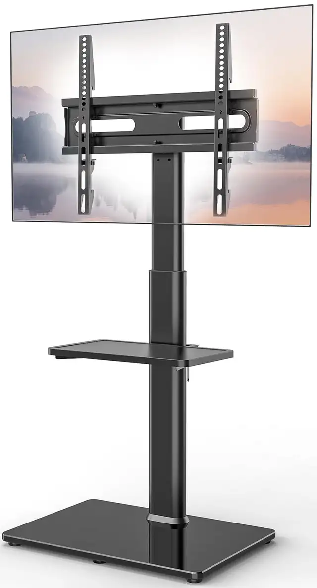 Universal Floor TV Stand with Mount 65 inch LCD, LED OLED tv in TVs in City of Toronto - Image 2