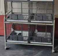 DOUBLE STACKABLE BREEDING CAGE