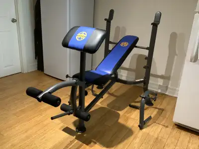 Banc d'entraînement aux poids, View more