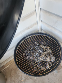 Charcoal Webber grill.