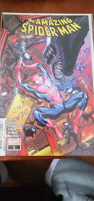 I am offering a copy of King in Black: The Amazing Spider-Man #1 Marvel comic book, Walmart variant,...