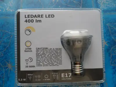 Ledare LED 400 Im, 2700 Kelvin, 25,000h, sealed, brand new pack, View more