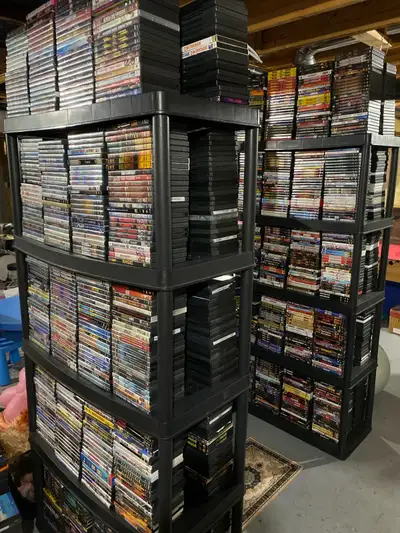 Hundreds of Blu-Rays, DVDs, HD-DVDs, Etc. for Sale or Trade!