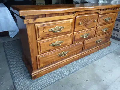 VINTAGE WOODEN DRESSER , View more