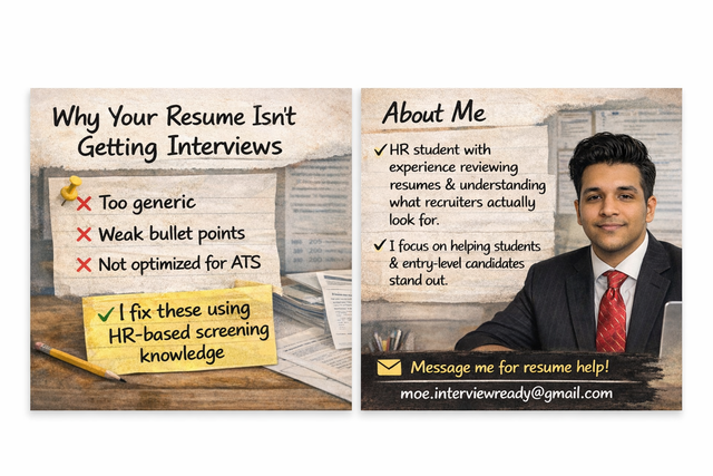 Fix Your Resume & Start Getting Interviews417011159595765761