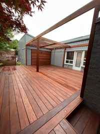 Wood deck, ipe deck, composite deck 