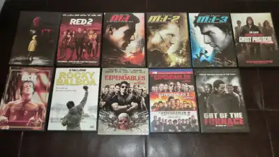DVD's movies, each for $1, View more