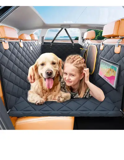 Manificent Back Seat Extender for Dogs, 400 LBS Hard Bottom Dog , View more