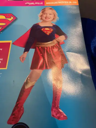 Super girl costume, View more