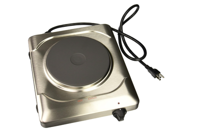 New Cadco Cast Iron Electric Single Element Hot Plate Stove, View more