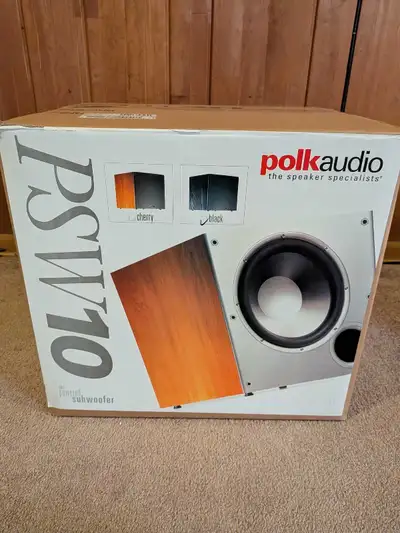 Polk Audio PSW10 Powered Subwoofer , View more