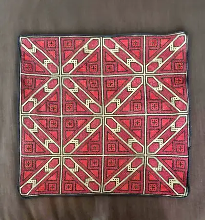 Palestinian theme accent pillow cover 15" × 13.5", View more