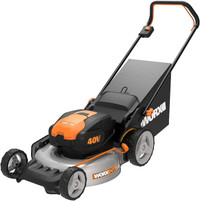 WORX Nitro WG751.3 40V Power Share 20” Push Lawn Mower with Two