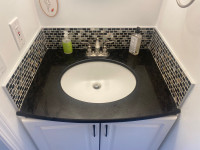 Granite Counter Top w/Under-mount Sink & Faucet