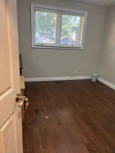 I'm looking for a roommate. The room is furniture , but has a large closet. The unit does not allow...