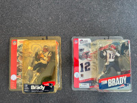 Tom Brady Mcfarlane figures. NFL New England Patriot Collectible