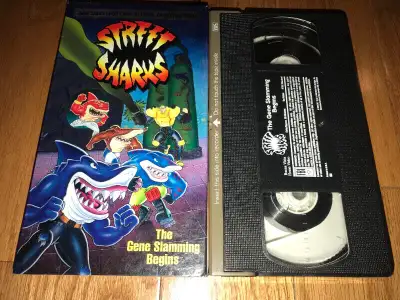 Street Sharks: The Gene Slamming Begins VHS Tape VG!, View more