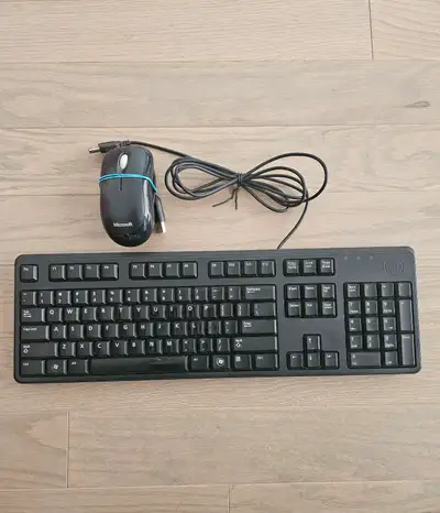 Microsoft Wired Keyboard & Mouse $20, View more