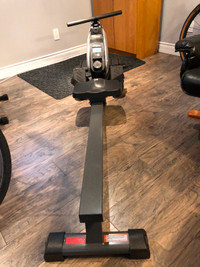 Compact, never used, rowing machine