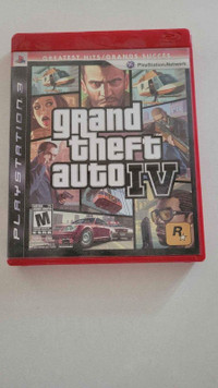 Ps3 game jeu gta4 grand theft auto iv