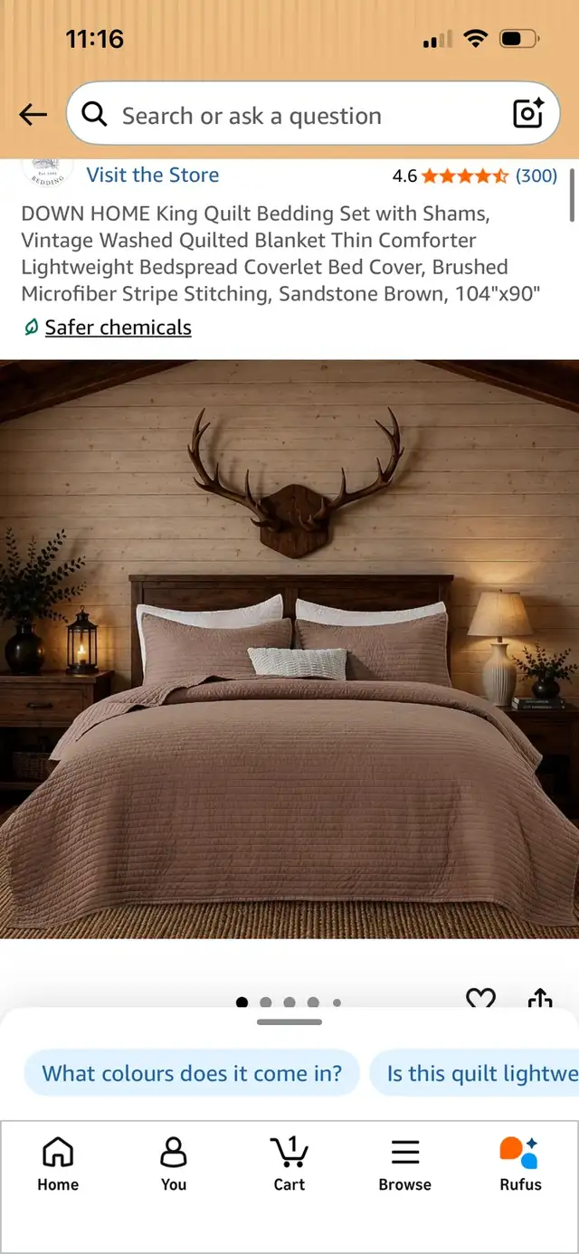 Down Home King Quilt Bedding Set