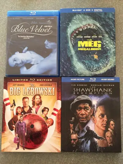 All in brilliant condition. $15 each. Price is firm. Check out my other listings for more great movi...