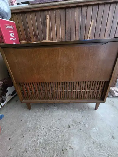 Vintage Canadian Stereo Cabinet, View more