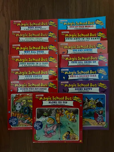 13 original books from the 90s. They are all in excellent condition. $30 for all 13.