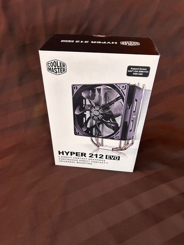 CPU fan - Hyper 212 evo  - new sealed box in Desktop Computers in Peterborough