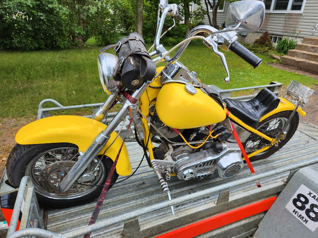 78 shovelhead price reduced in Street, Cruisers & Choppers in Red Deer